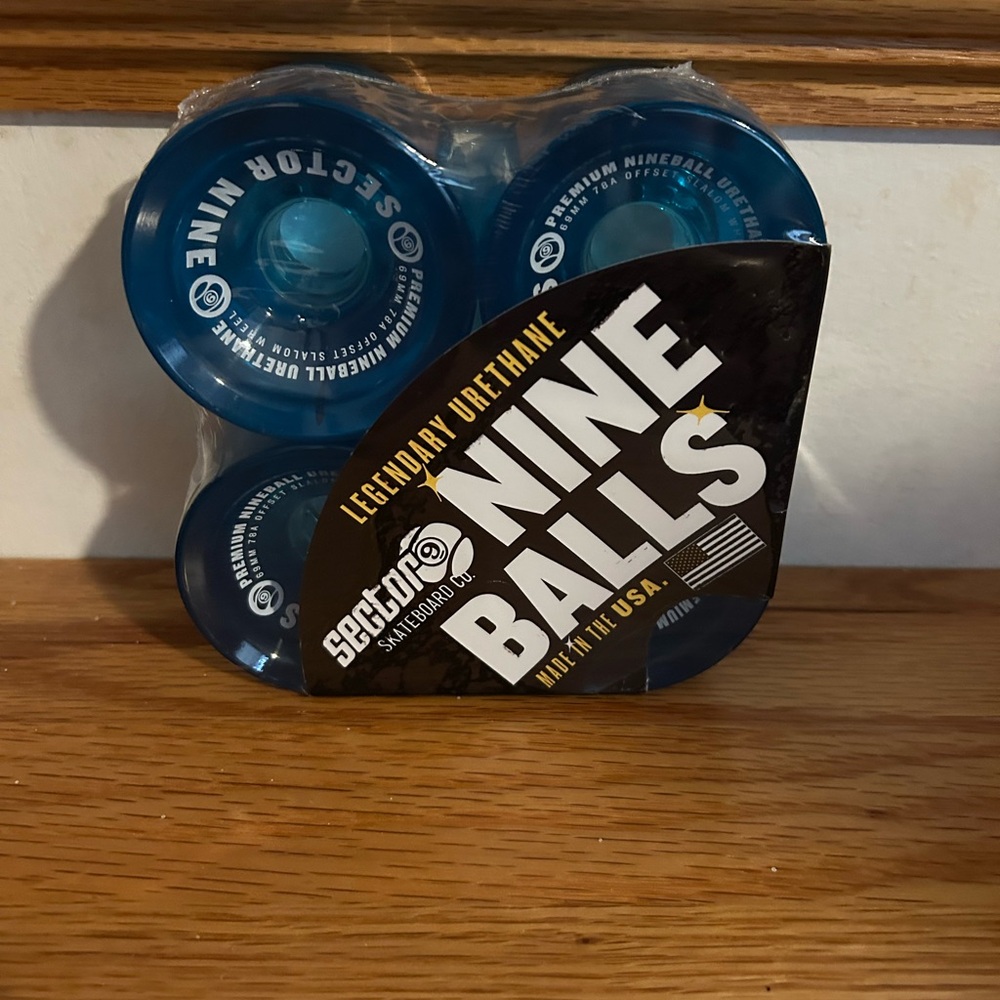 Sector 9 Nineball Formula Longboard Wheels 69mm 78a Blue